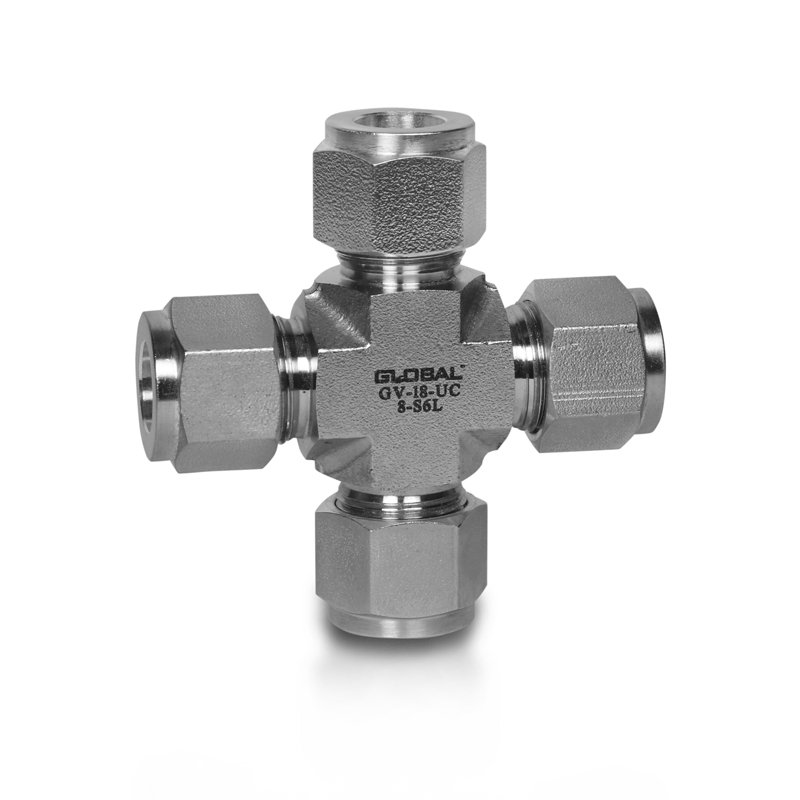 Union Cross Tube Fittings Manufacturer and supplier in Dubai UAE, GV-18-UC
